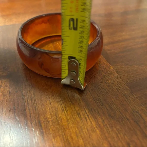 Bakelite Wide Iced Tea Bracele - Picture 11 of 14